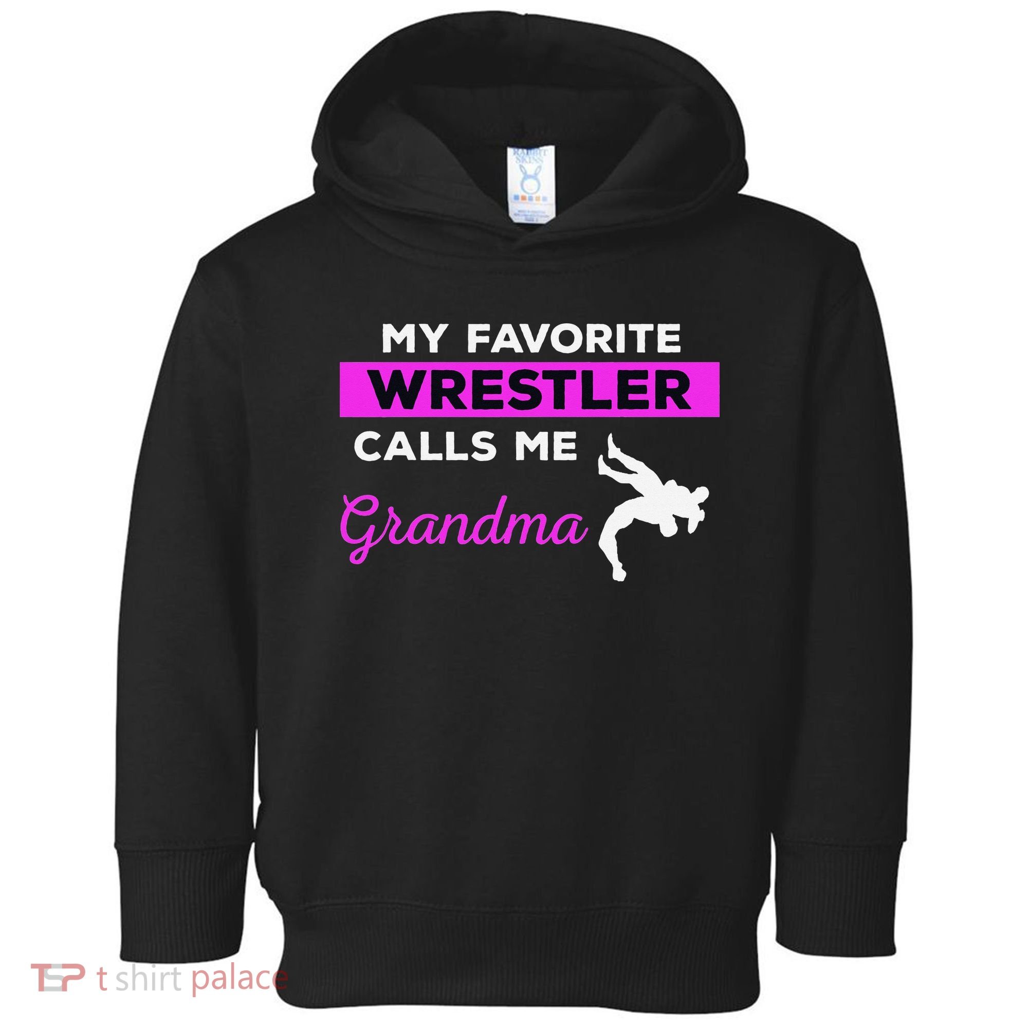 Funny Wrestling I Am A Wrestler  Toddler Hoodie