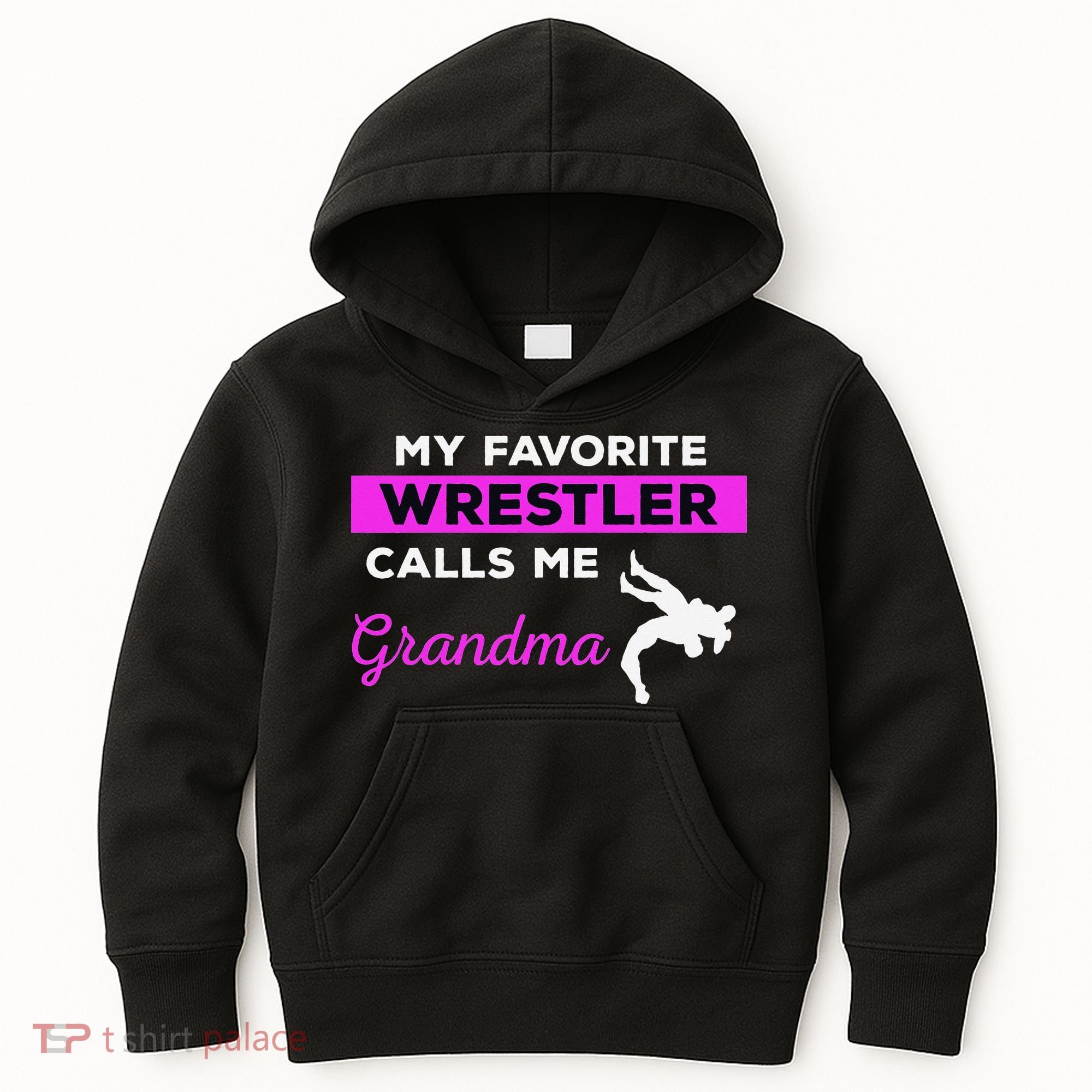 Funny Wrestling I Am A Wrestler  Kids Hoodie