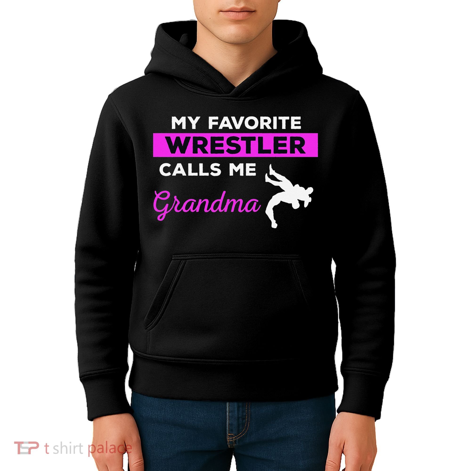 Funny Wrestling I Am A Wrestler  Kids Hoodie