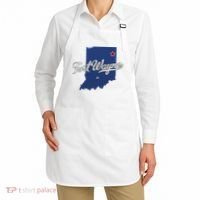 Fort Wayne Indiana In Map Apron thumb 2