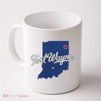 Fort Wayne Indiana In Map Coffee Mug thumb 0