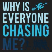 Funny Why Is Everyone Chasing Me Cross Country Gift Xc Coach Gift Beanie thumb 2