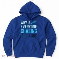 Funny Why Is Everyone Chasing Me Cross Country Gift Xc Coach Gift Hoodie thumb 0