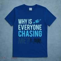 Funny Why Is Everyone Chasing Me Cross Country Gift Xc Coach Gift T-Shirt thumb 5