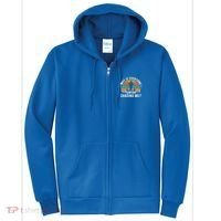 Funny Why Is Everyone Chasing Me Cross Country Retro Runner Gift Full Zip Hoodie thumb 0