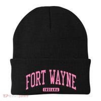 Fort Wayne Indiana In College Beanie thumb 0
