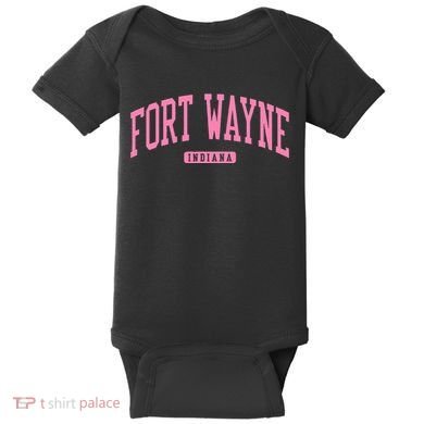 Fort Wayne Indiana In College Baby Bodysuit