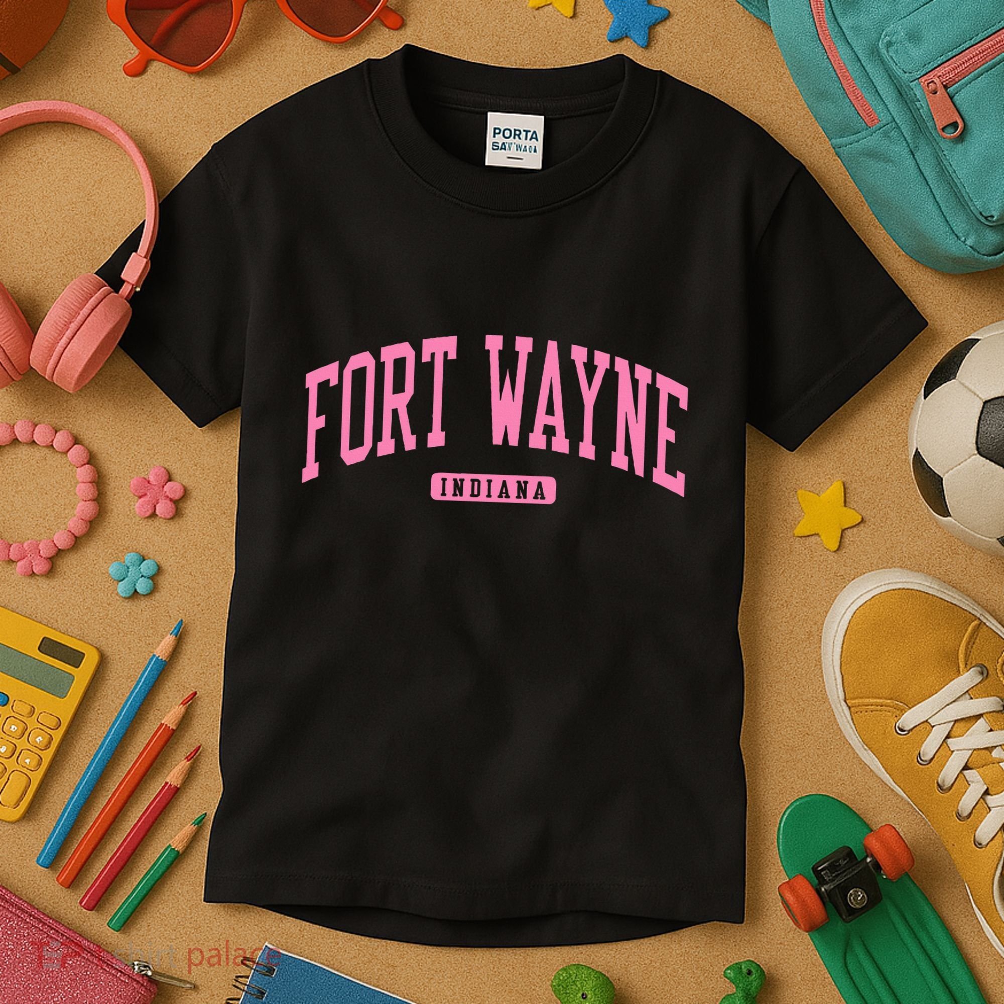 Fort Wayne Indiana In College Kids T-Shirt