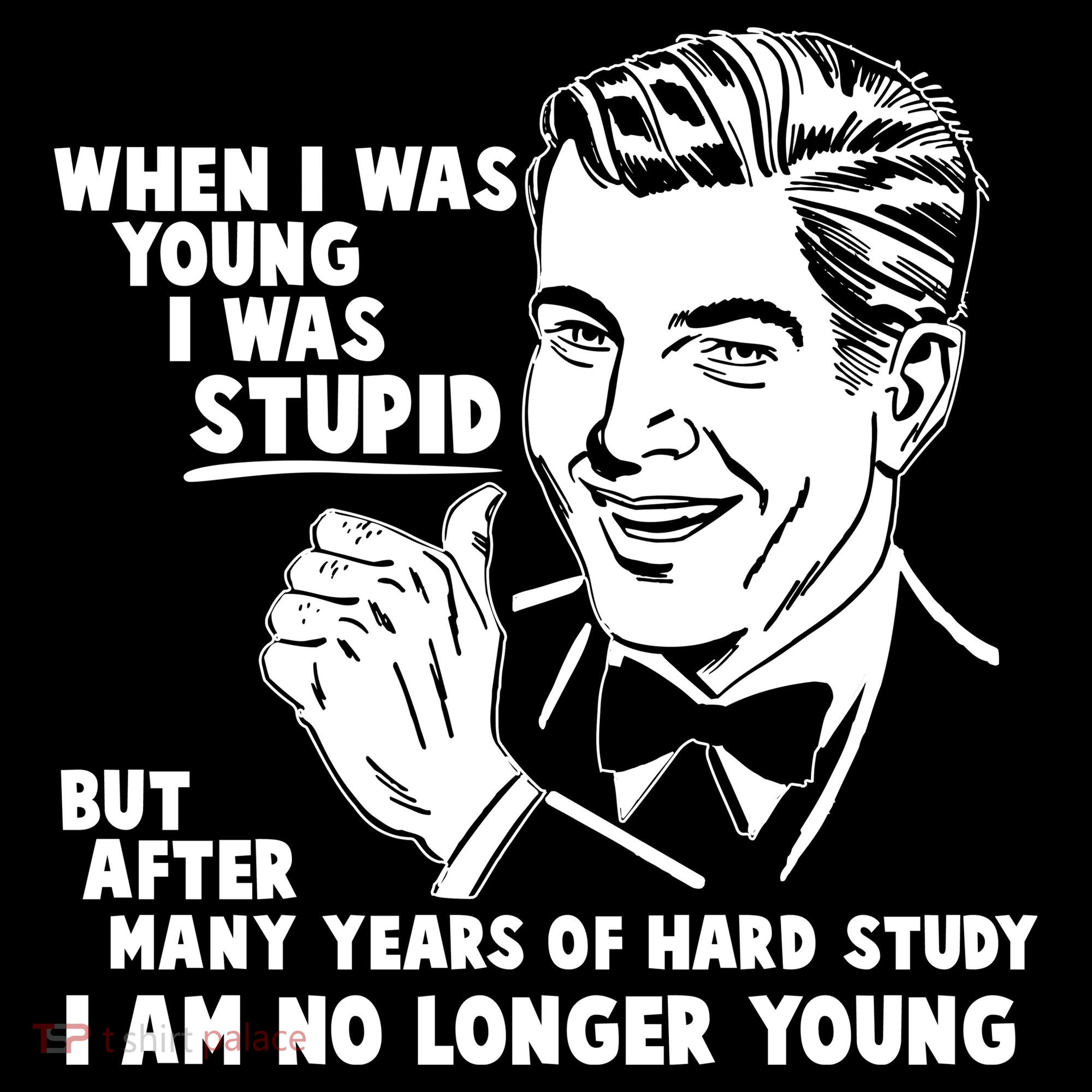 Funny When I Was Young I Was Stupid Women's Tank Top