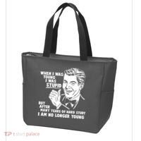 Funny When I Was Young I Was Stupid Tote Bag thumb 3