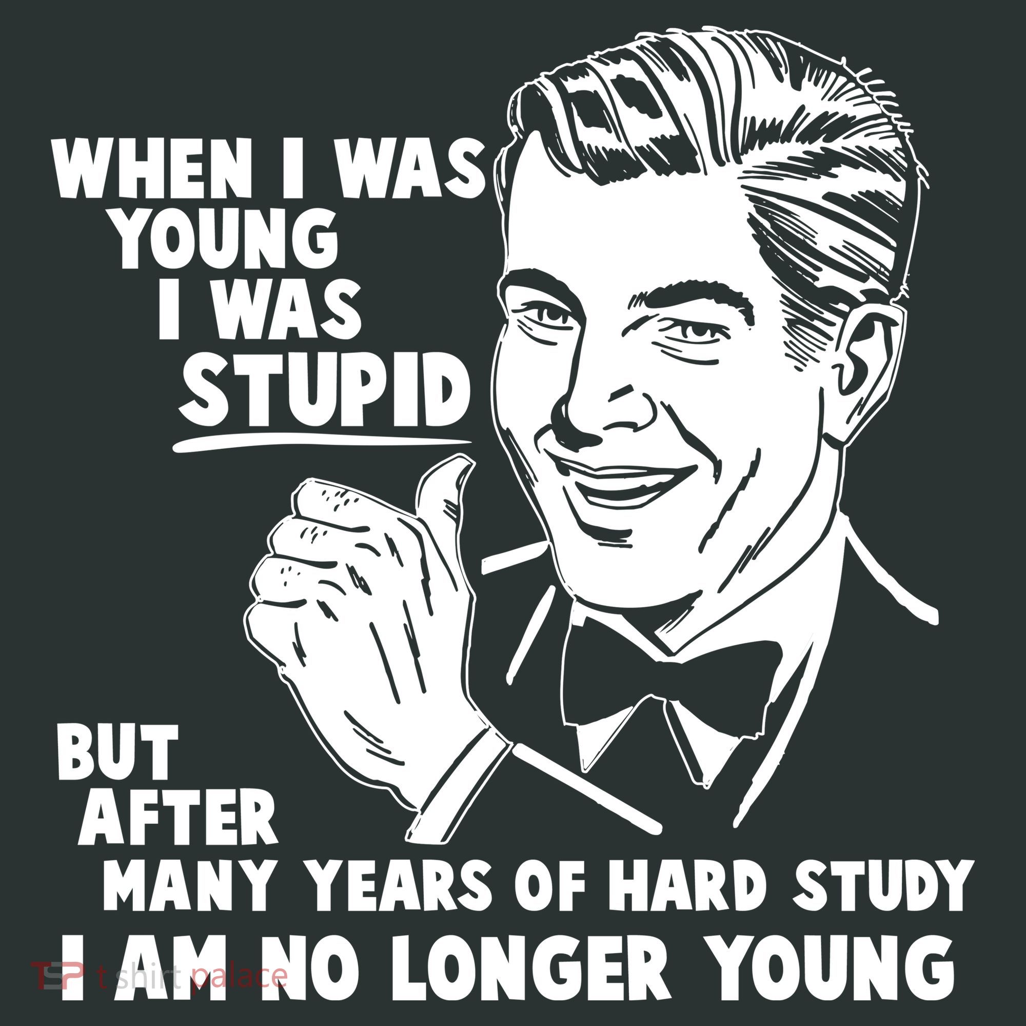 Funny When I Was Young I Was Stupid Tote Bag