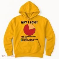 Funny Why I Lose Video Gamer Chart Hoodie thumb 0