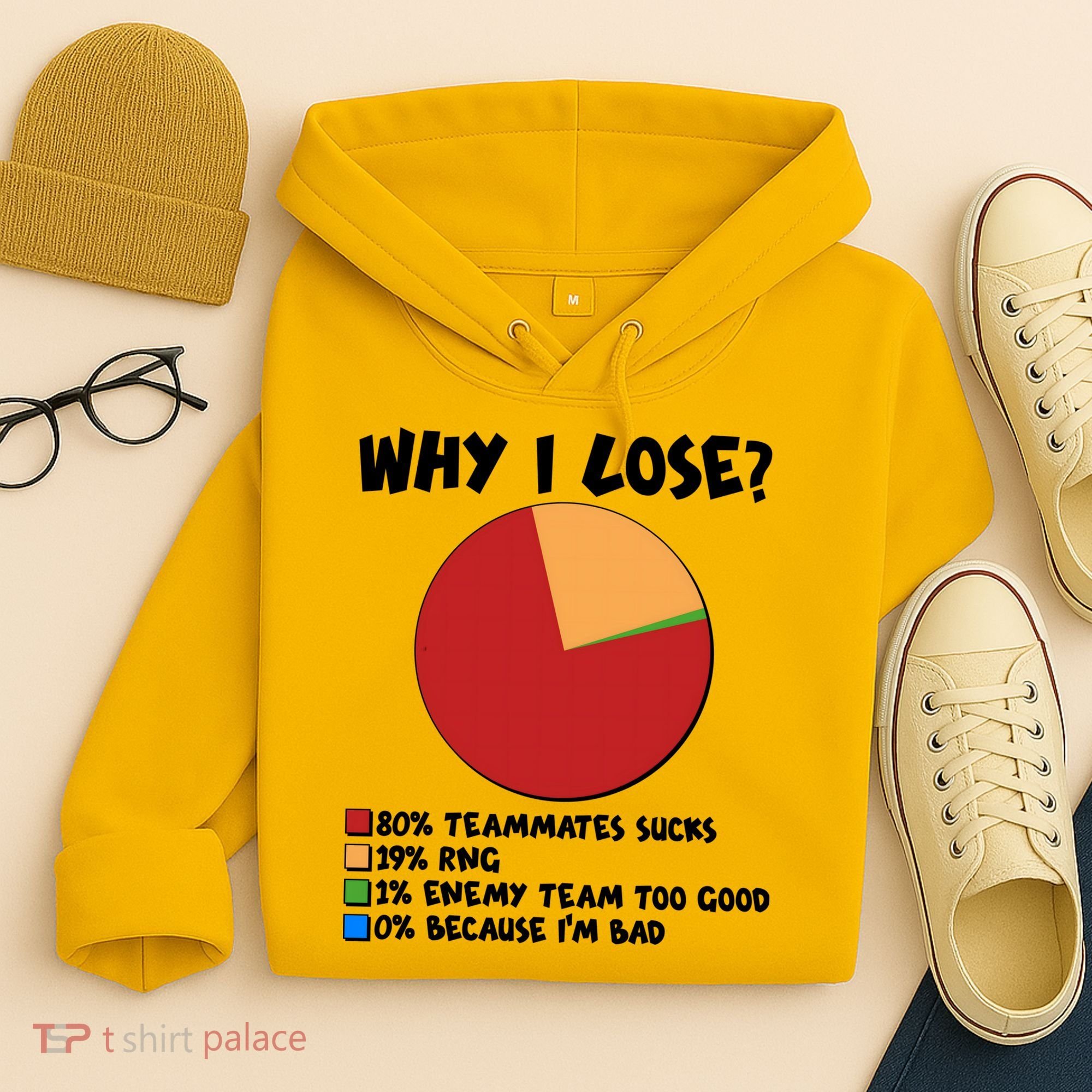 Funny Why I Lose Video Gamer Chart Hoodie
