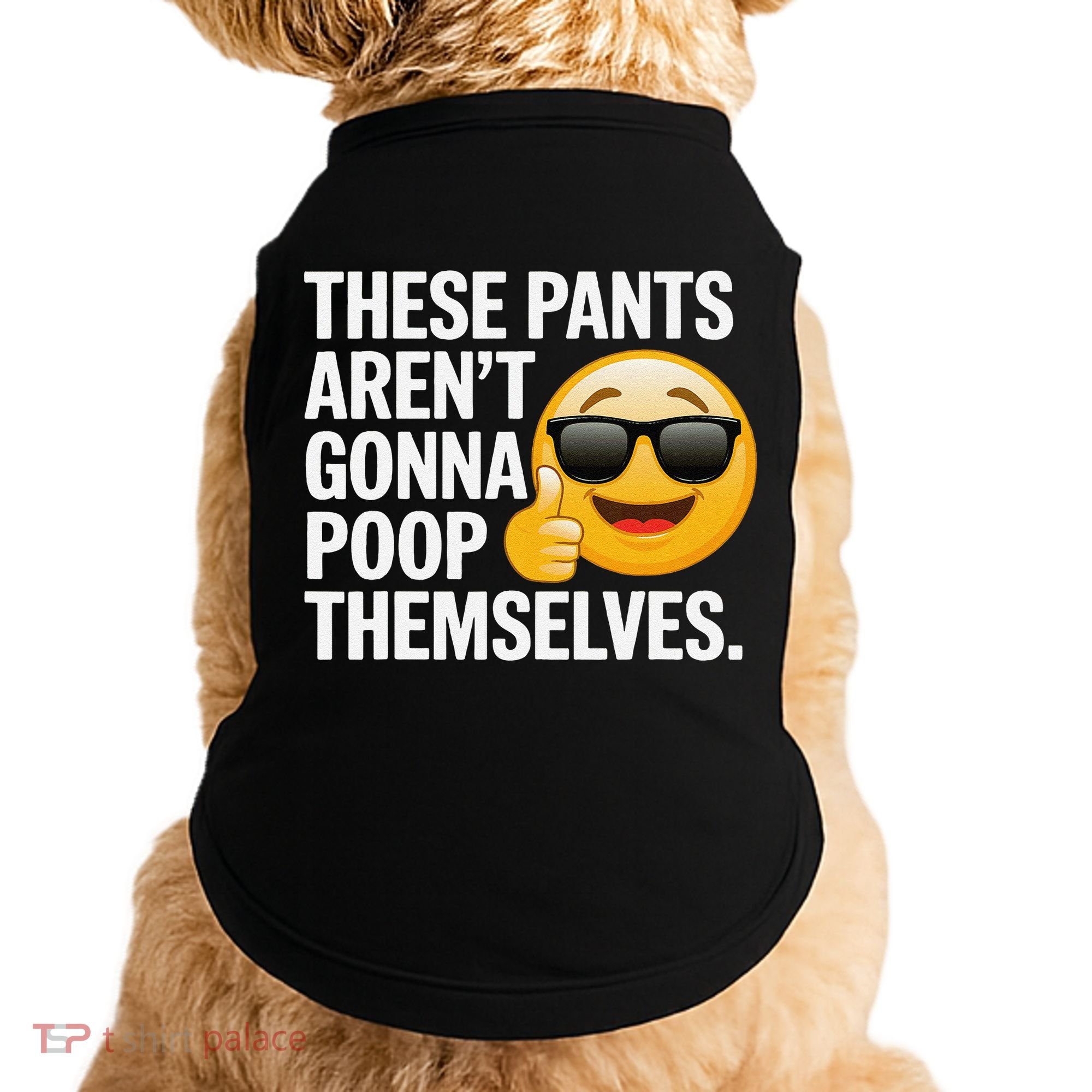 Funny Weird Joke Hilarious Sarcastic Gross Poop Meme Humor Doggie Tank