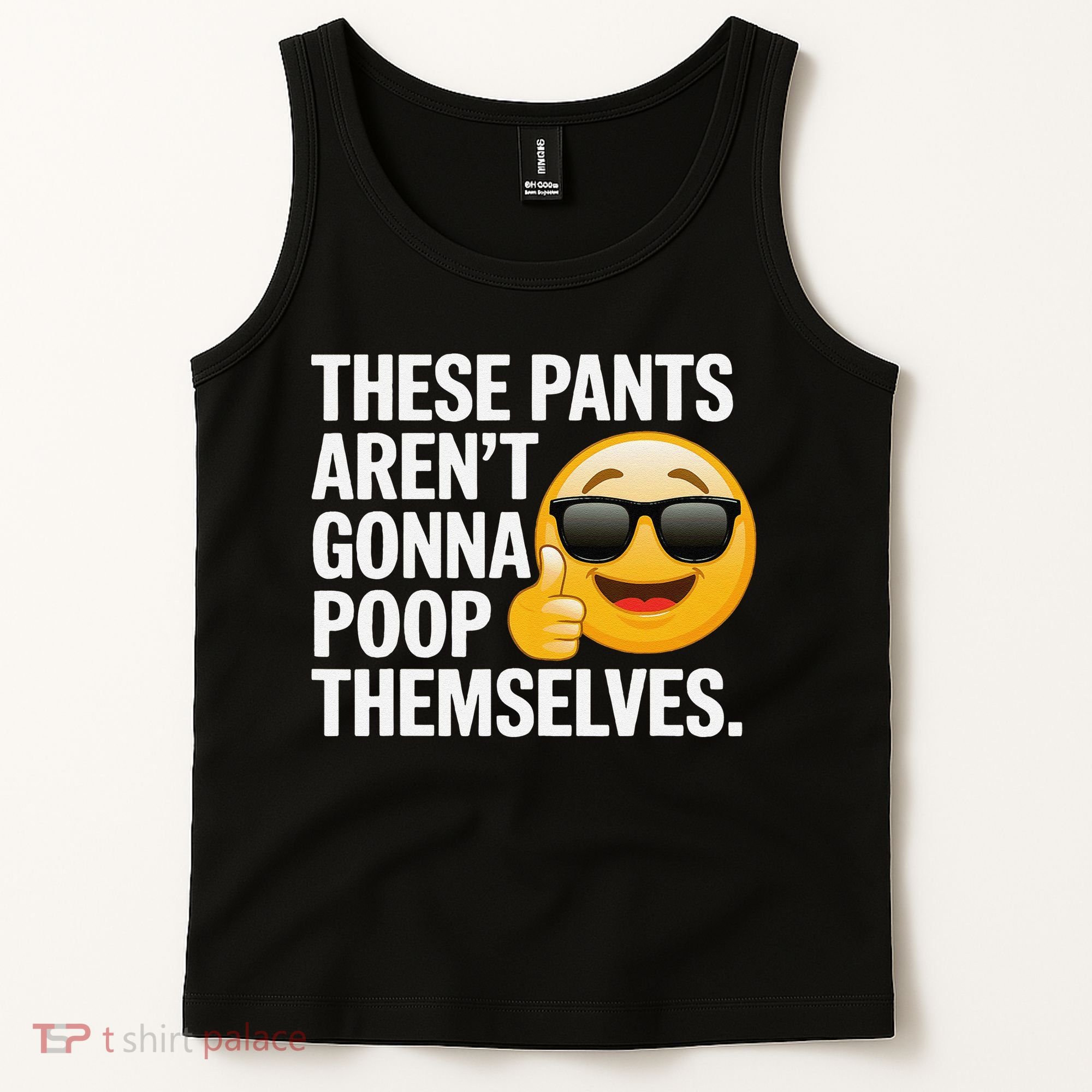 Funny Weird Joke Hilarious Sarcastic Gross Poop Meme Humor Tank Top