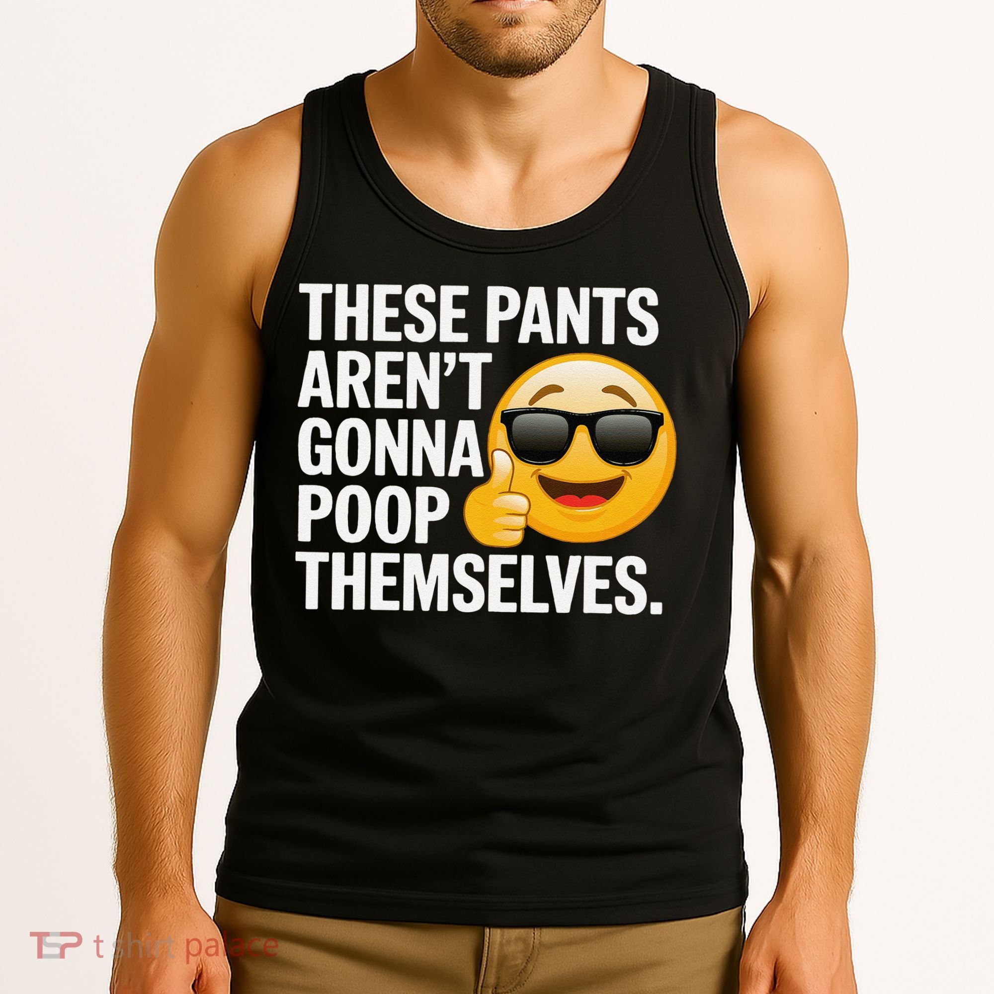 Funny Weird Joke Hilarious Sarcastic Gross Poop Meme Humor Tank Top