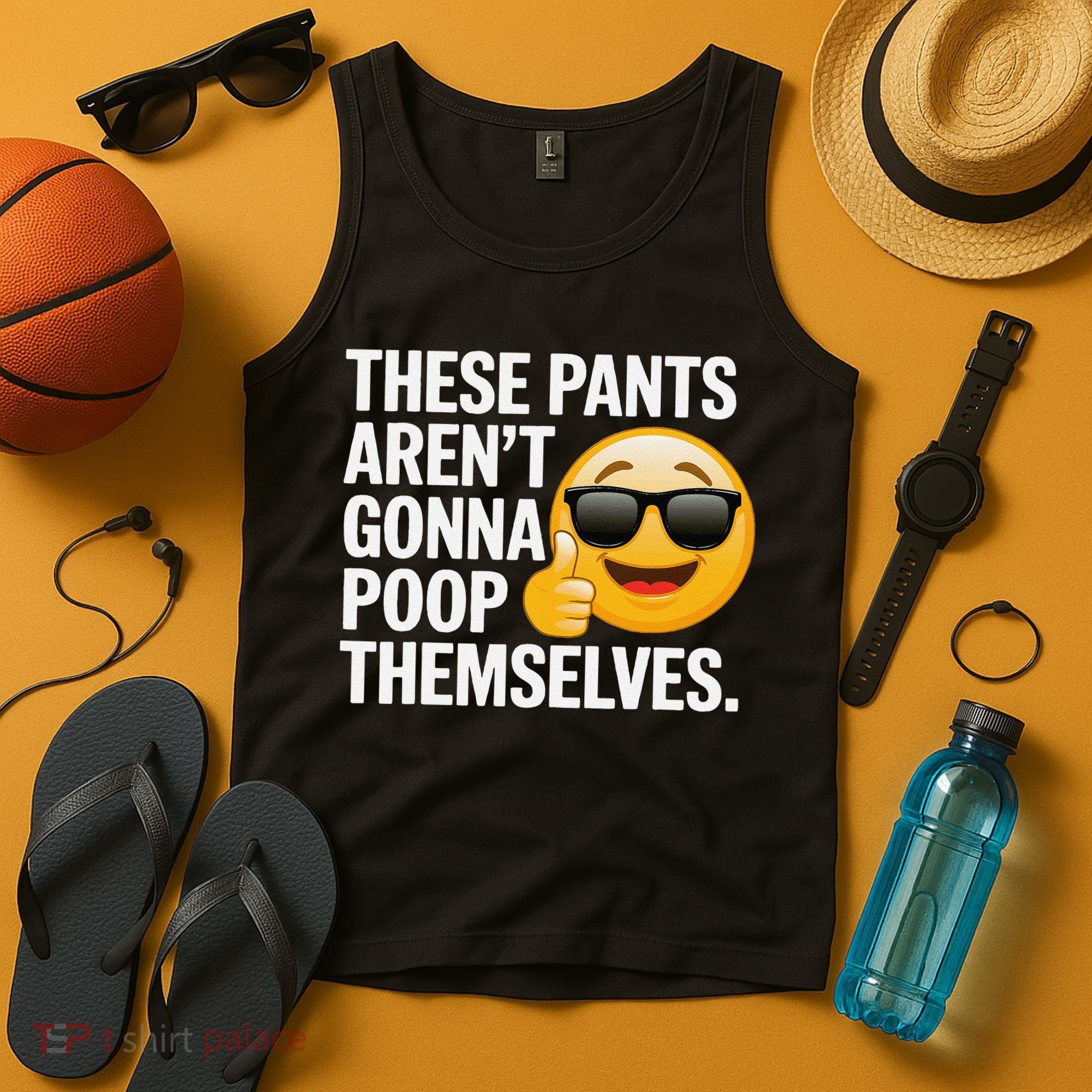 Funny Weird Joke Hilarious Sarcastic Gross Poop Meme Humor Tank Top