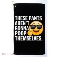 Funny Weird Joke Hilarious Sarcastic Gross Poop Meme Humor Golf Towel thumb 0