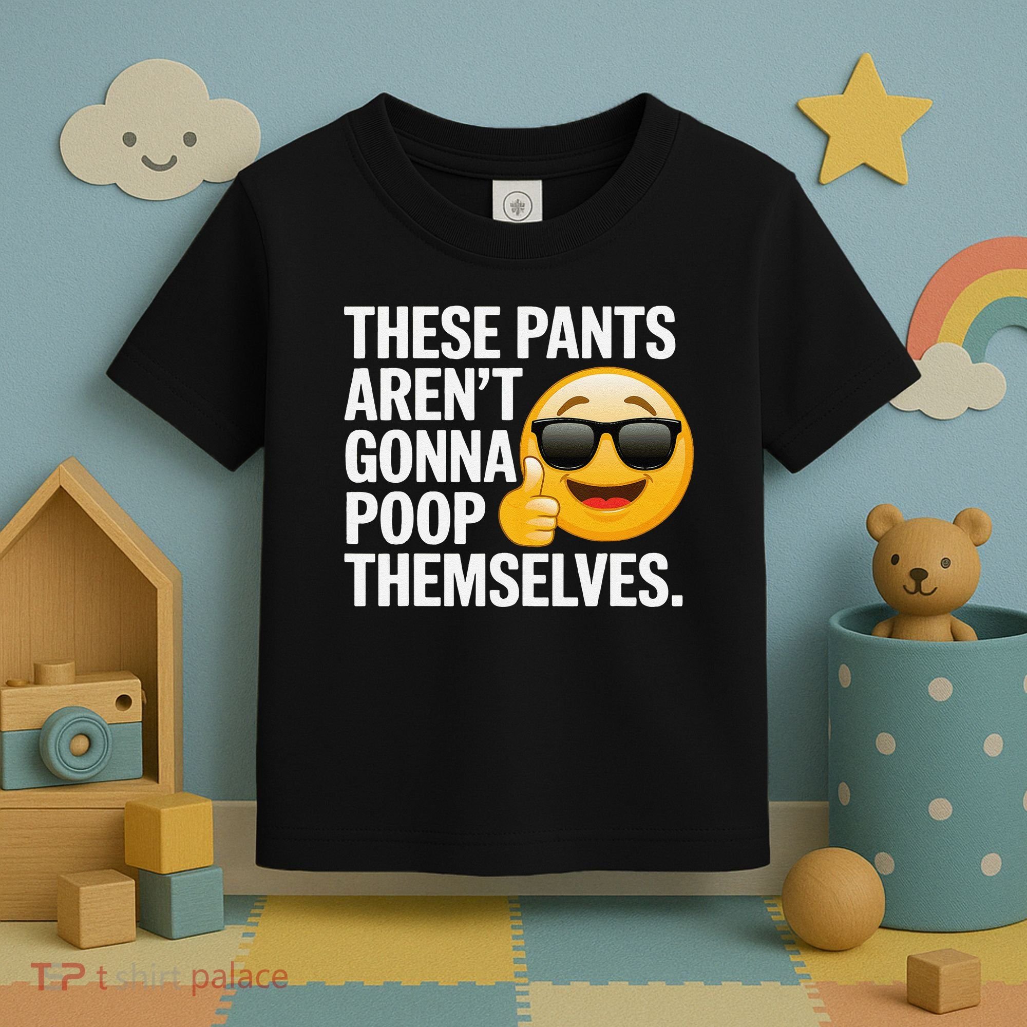 Funny Weird Joke Hilarious Sarcastic Gross Poop Meme Humor Toddler T-Shirt