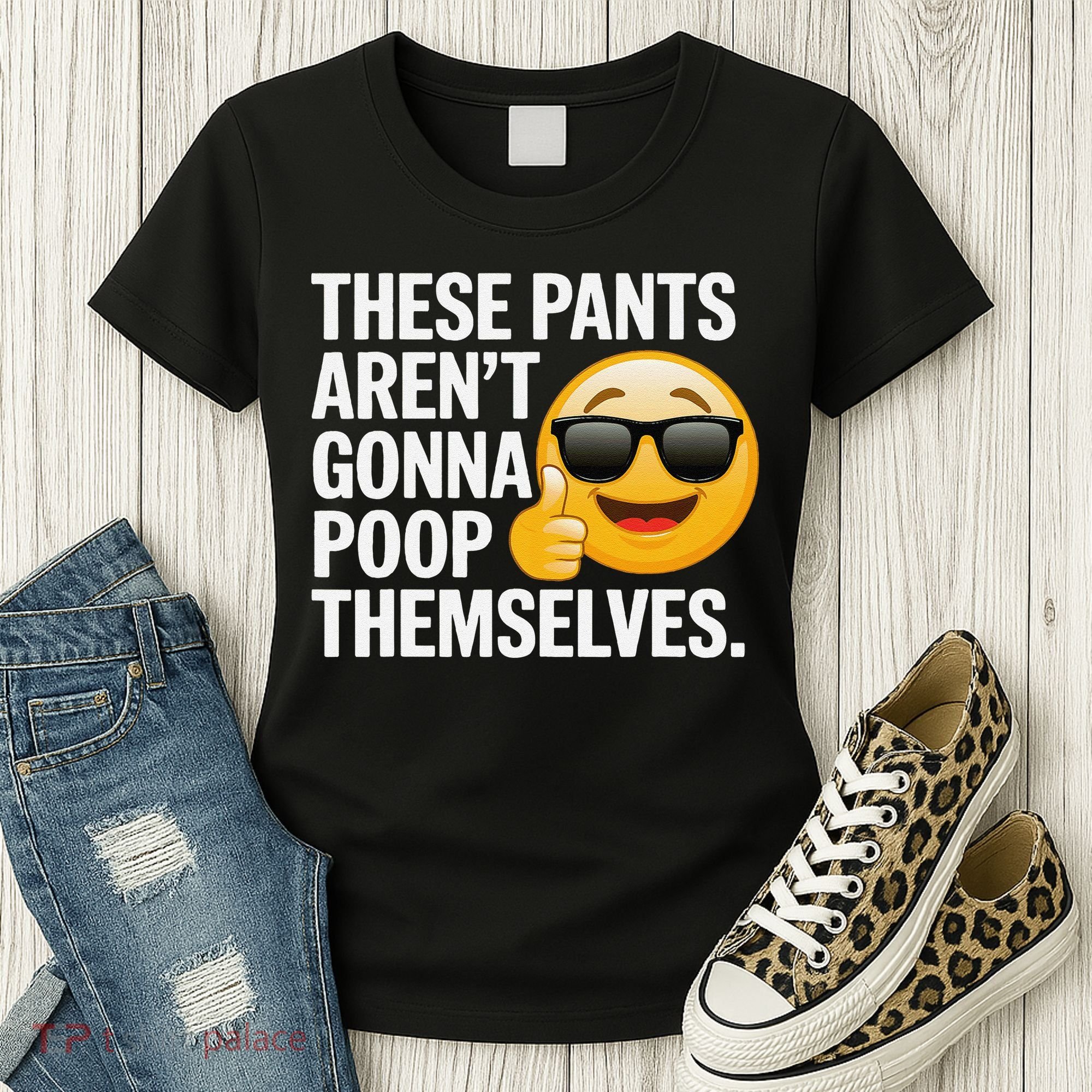 Funny Weird Joke Hilarious Sarcastic Gross Poop Meme Humor Women's T-Shirt