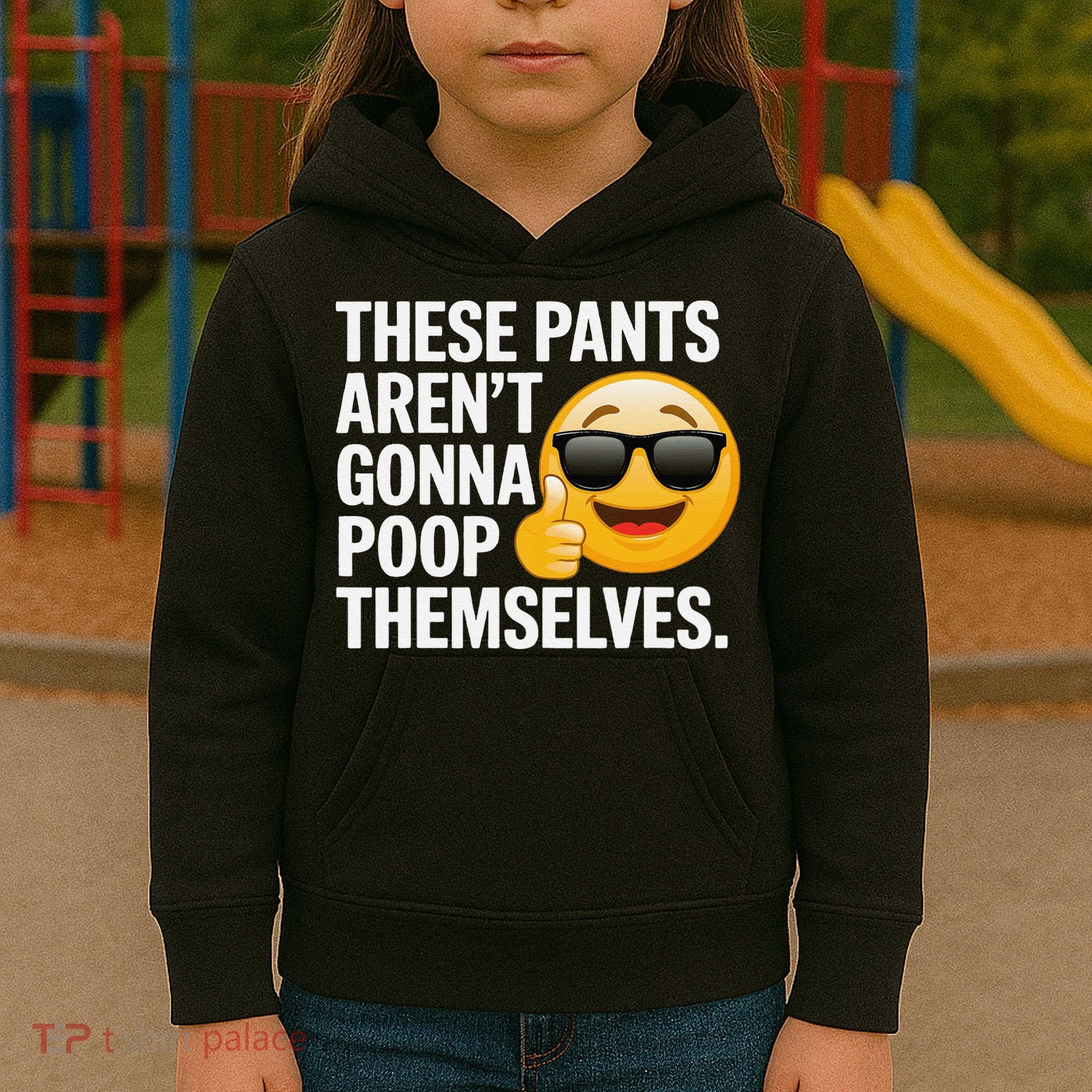 Funny Weird Joke Hilarious Sarcastic Gross Poop Meme Humor Kids Hoodie