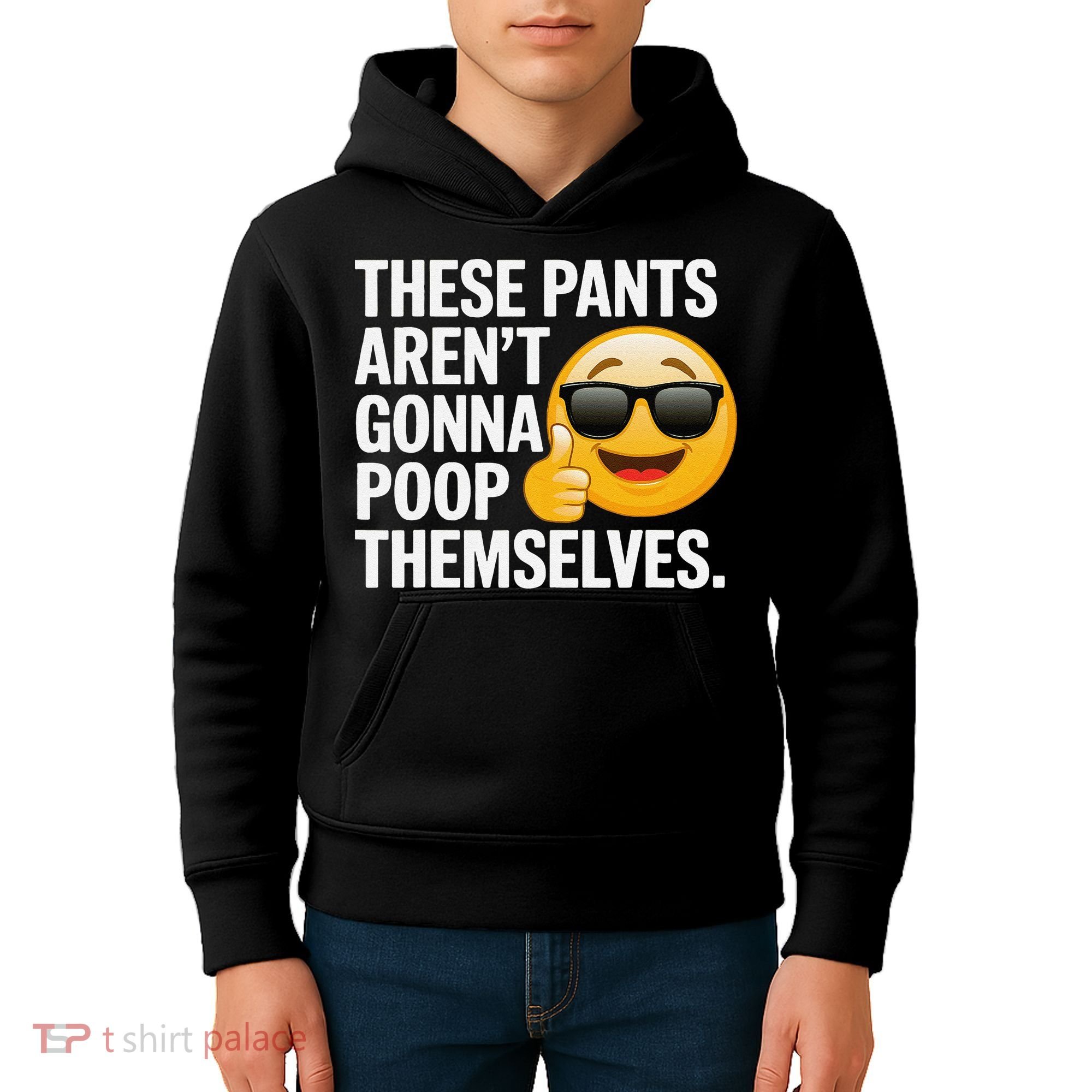 Funny Weird Joke Hilarious Sarcastic Gross Poop Meme Humor Kids Hoodie