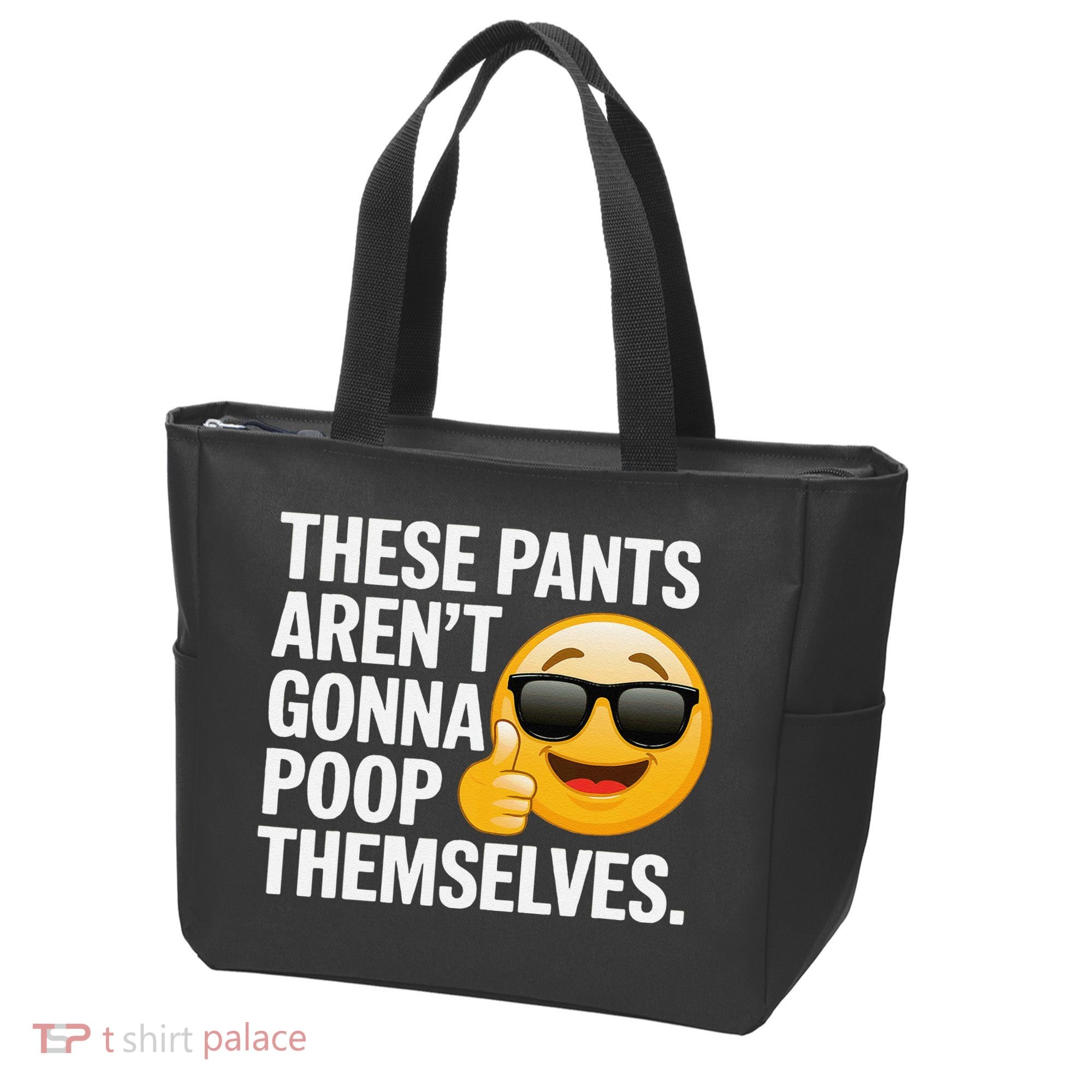 Funny Weird Joke Hilarious Sarcastic Gross Poop Meme Humor Tote Bag