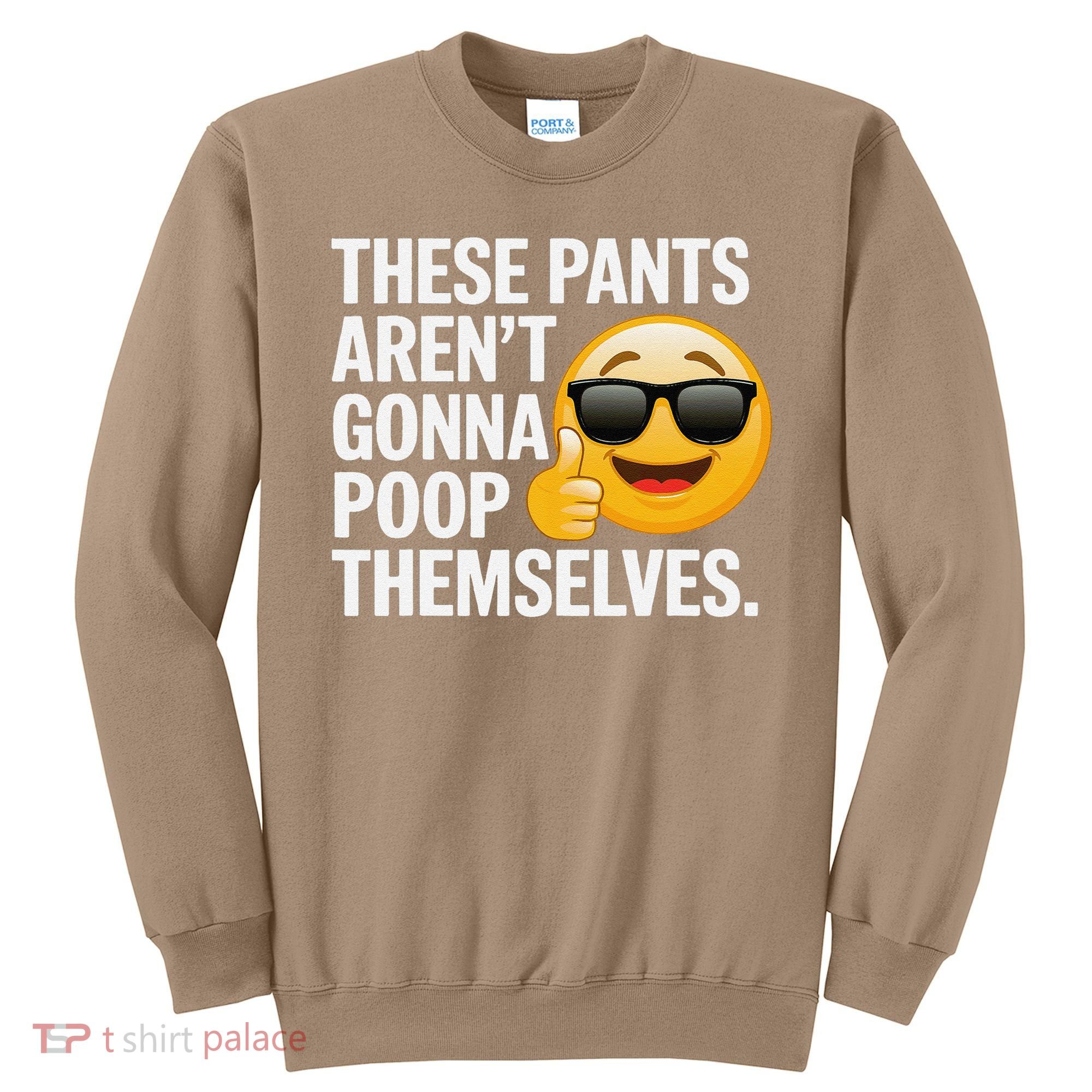 Funny Weird Joke Hilarious Sarcastic Gross Poop Meme Humor Sweatshirt