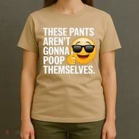 Funny Weird Joke Hilarious Sarcastic Gross Poop Meme Humor T-Shirt thumb 4