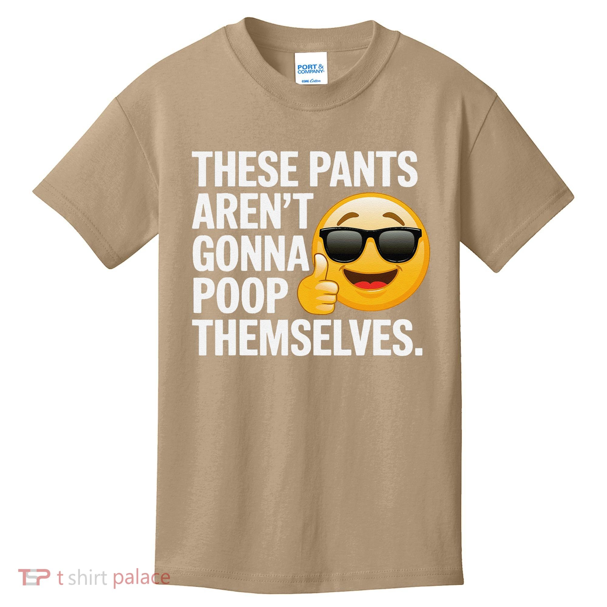 Funny Weird Joke Hilarious Sarcastic Gross Poop Meme Humor Kids T-Shirt