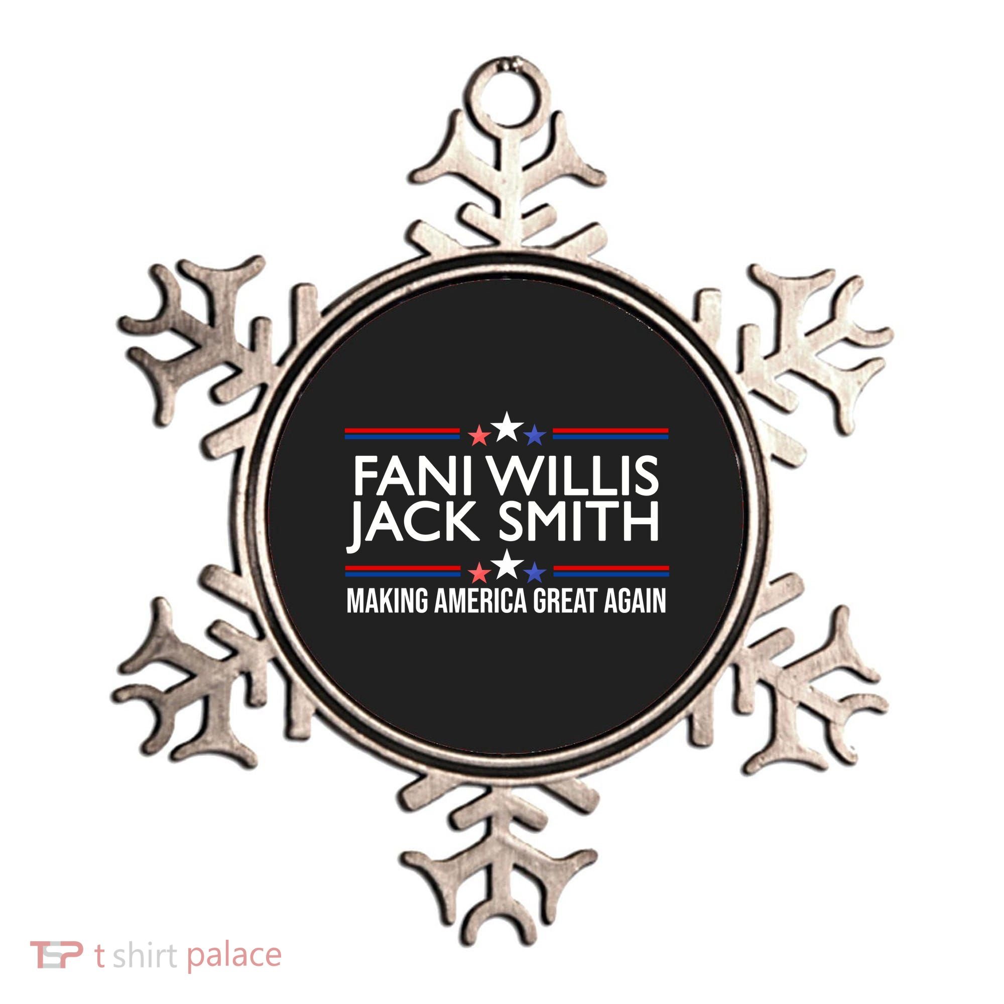 Fani Willis Jack Smith MAGA Ornament