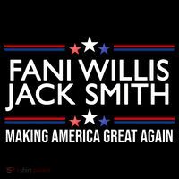 Fani Willis Jack Smith MAGA Ornament thumb 1
