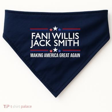 Fani Willis Jack Smith MAGA USA-Made Doggie Bandana