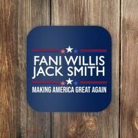 Fani Willis Jack Smith MAGA Coaster thumb 0