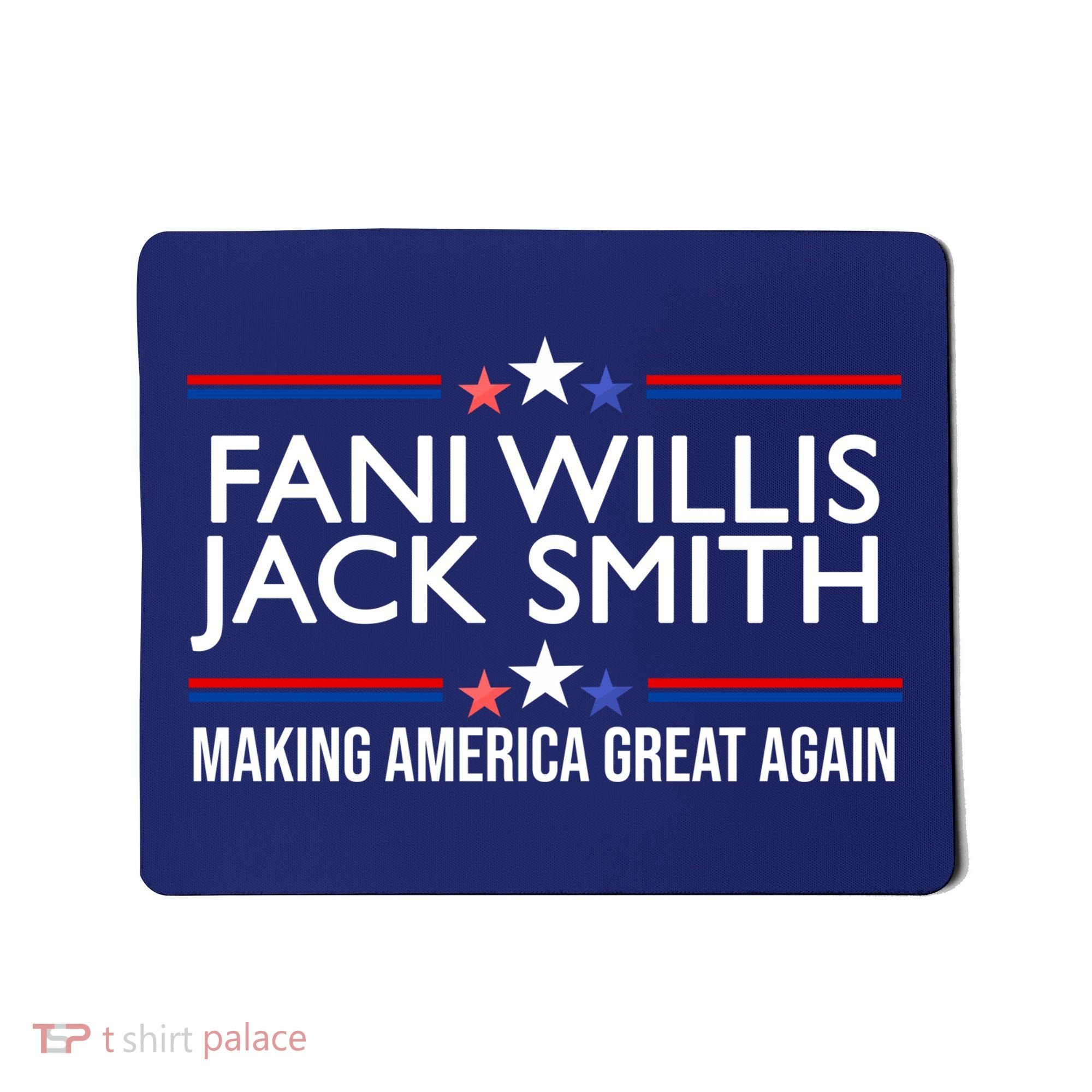 Fani Willis Jack Smith MAGA Mousepad