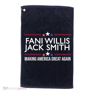 Fani Willis Jack Smith MAGA Golf Towel