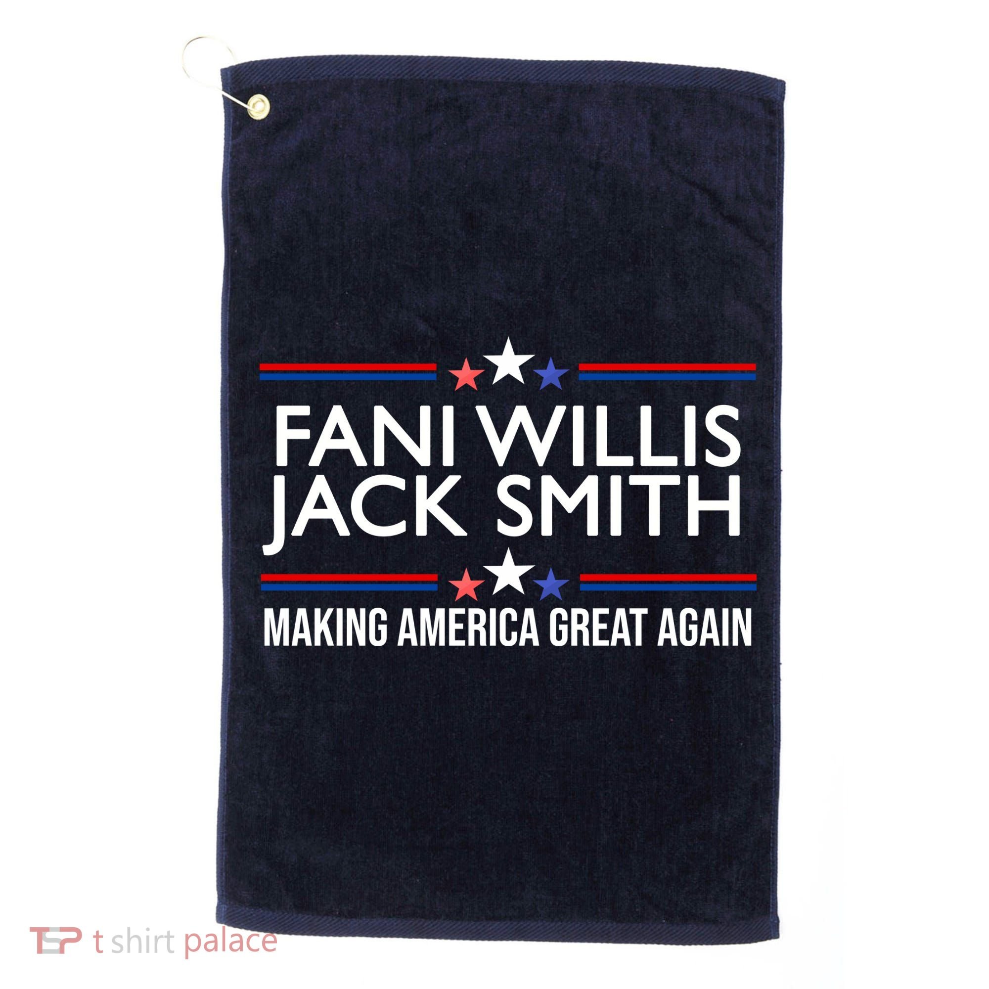 Fani Willis Jack Smith MAGA Golf Towel