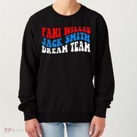 Fani Willis Jack Smith Dream Team Groovy US Flag Women's Sweatshirt thumb 0