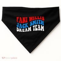 Fani Willis Jack Smith Dream Team Groovy US Flag USA-Made Doggie Bandana thumb 0