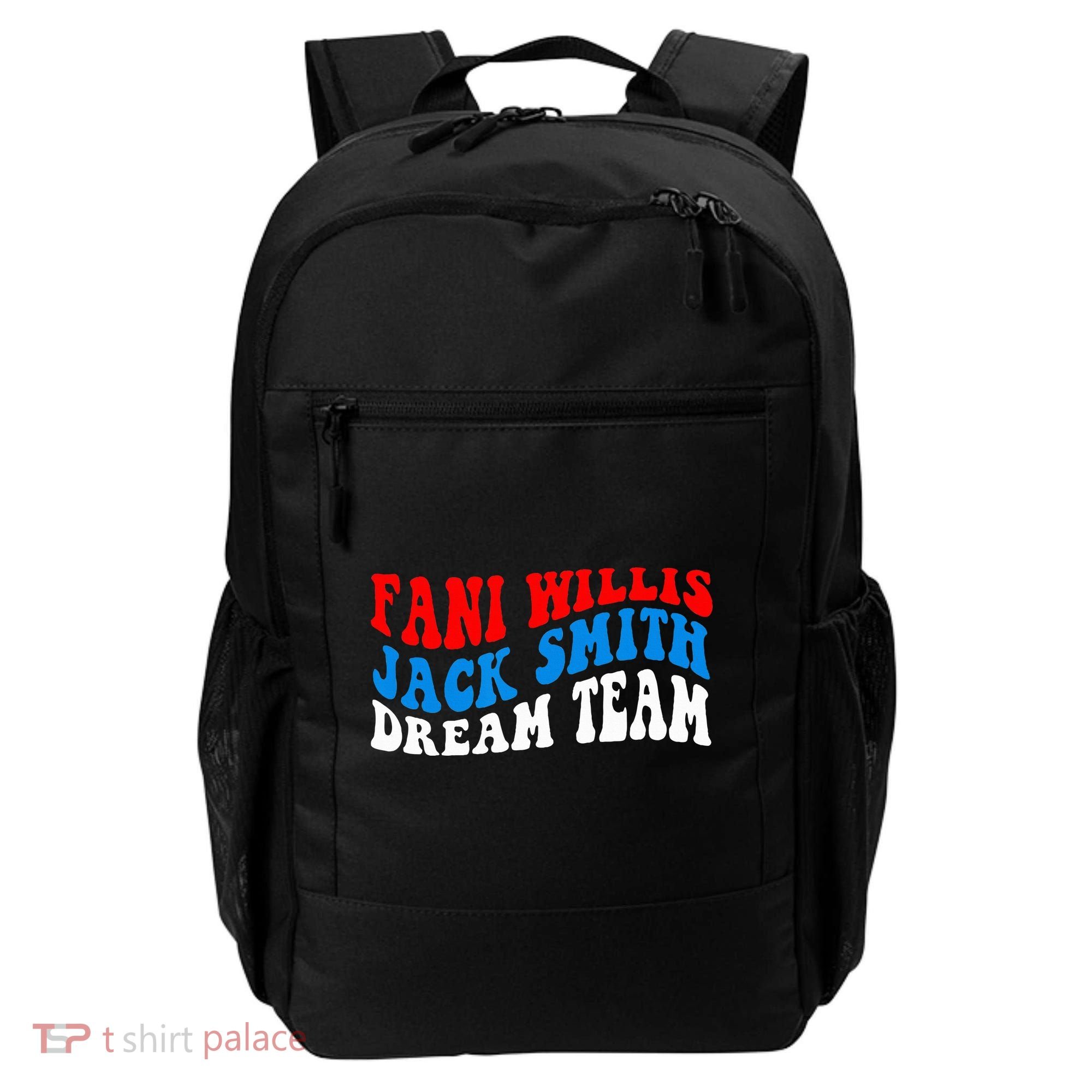 Fani Willis Jack Smith Dream Team Groovy US Flag Backpack
