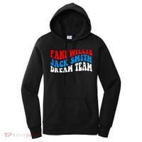 Fani Willis Jack Smith Dream Team Groovy US Flag Women's Hoodie thumb 0