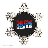 Fani Willis Jack Smith Dream Team Groovy US Flag Ornament thumb 0