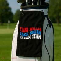 Fani Willis Jack Smith Dream Team Groovy US Flag Golf Towel thumb 2