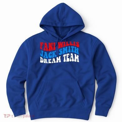 Fani Willis Jack Smith Dream Team Groovy US Flag Hoodie