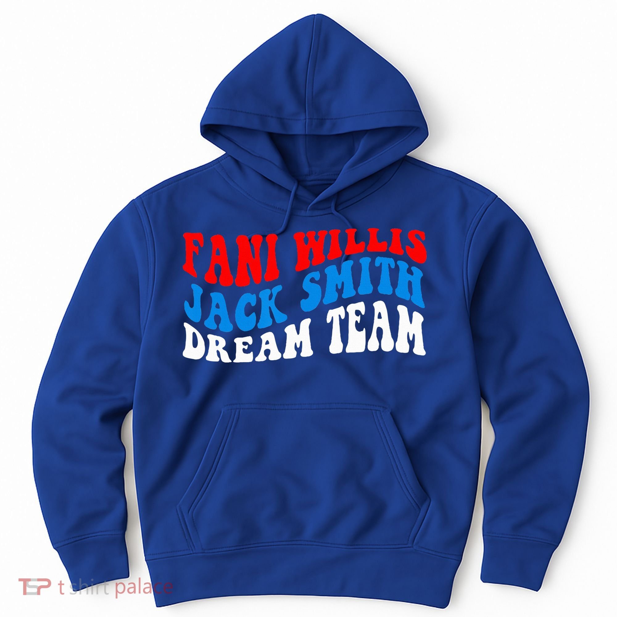 Fani Willis Jack Smith Dream Team Groovy US Flag Hoodie