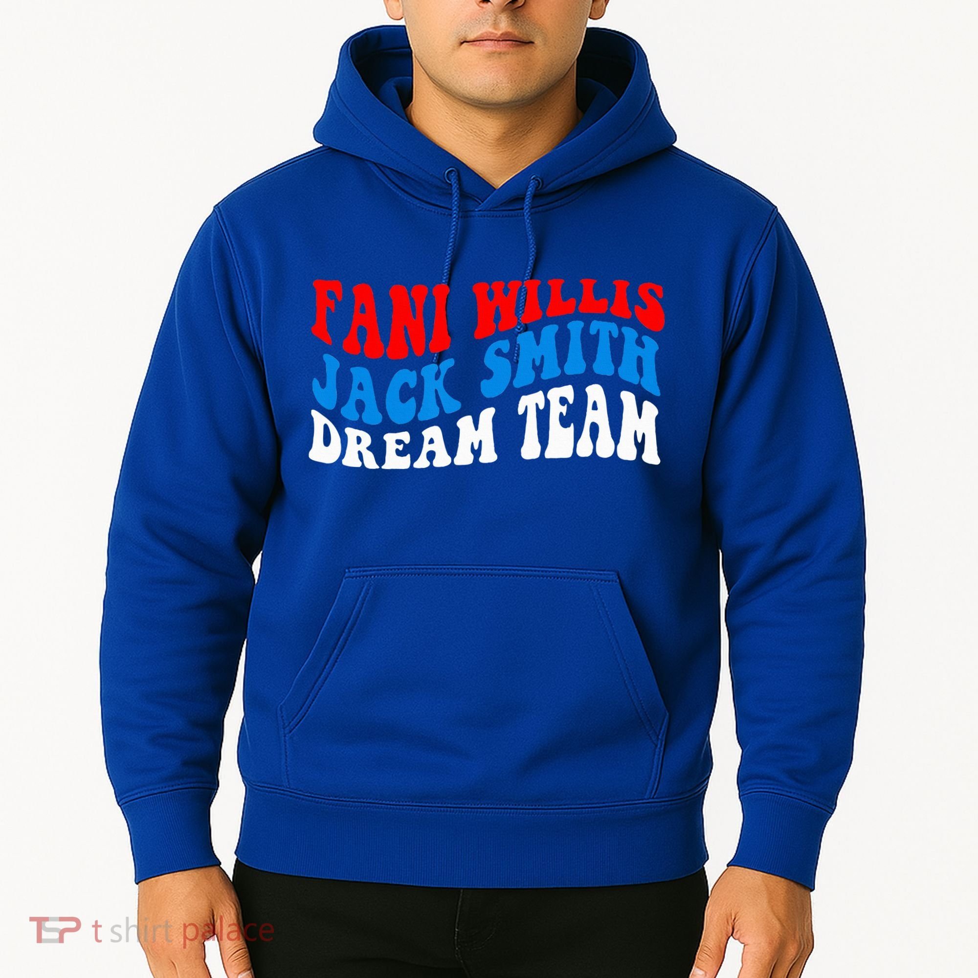Fani Willis Jack Smith Dream Team Groovy US Flag Hoodie