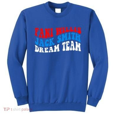 Fani Willis Jack Smith Dream Team Groovy US Flag Sweatshirt