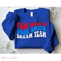 Fani Willis Jack Smith Dream Team Groovy US Flag Sweatshirt thumb 2