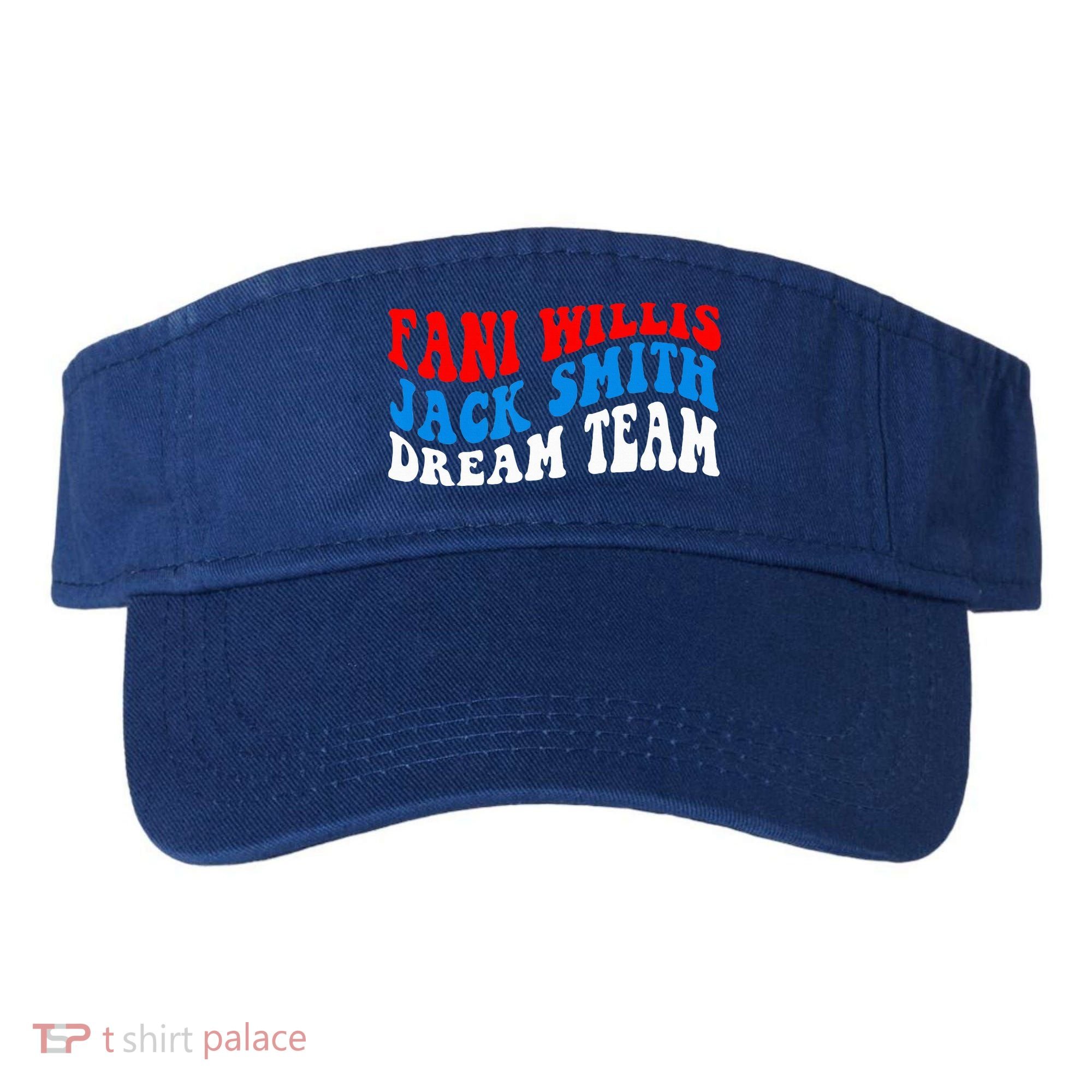 Fani Willis Jack Smith Dream Team Groovy US Flag Visor
