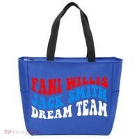 Fani Willis Jack Smith Dream Team Groovy US Flag Tote Bag thumb 0